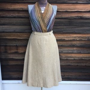 Vintage Evan-Picone Pure Wool Skirt, Size 4/6